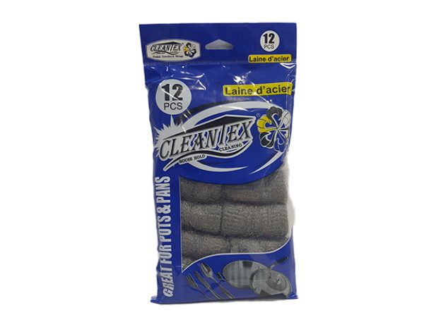 STEEL WOOL 12PCS